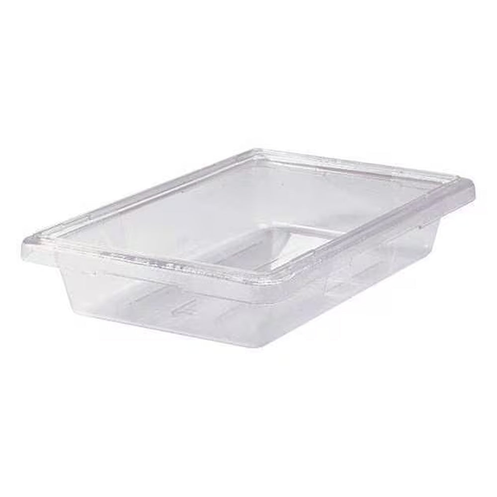 Rubbermaid Clear Food/Tote Box, 18" x 26" x 3-1/2"