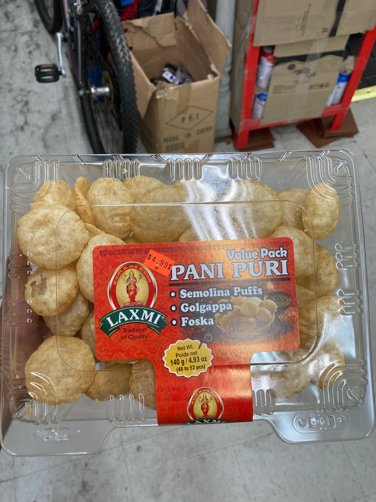 Laxmi Pani Puri Box Value Pack