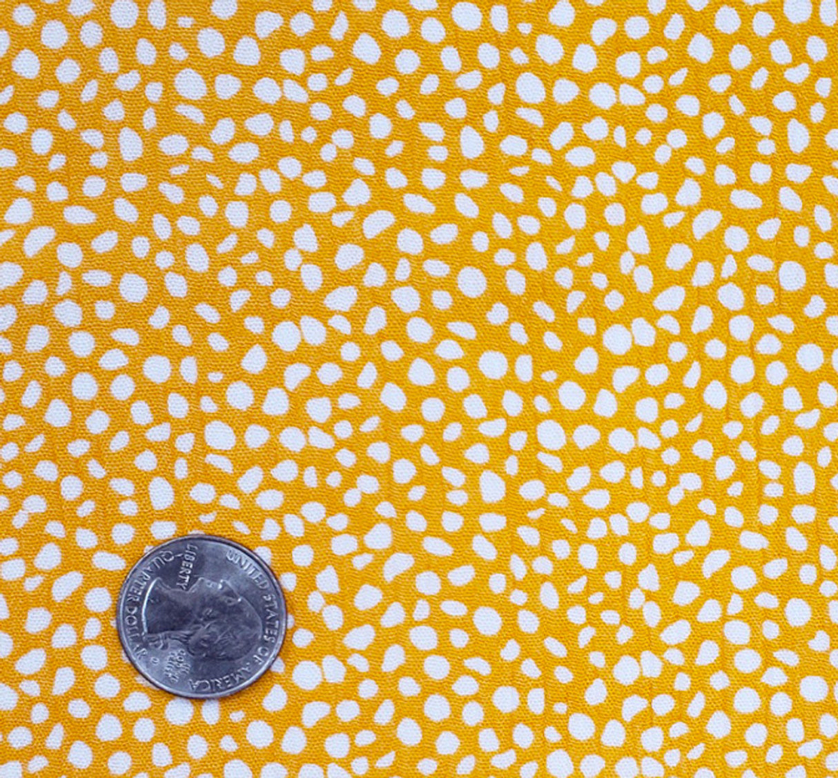 1 Yard Rayon Crinkle Mustard or Ivory Woven Fabric, 50/52″ Wide 100% Rayon