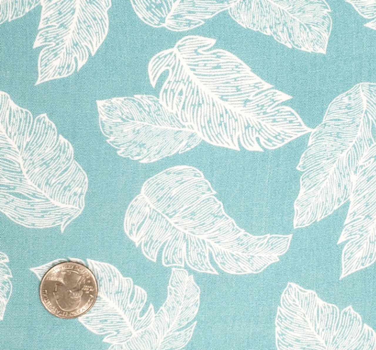 1 Yard Rayon Crinkle Mint Ivory Woven Fabric, 50/52″ Wide 100% Rayon
