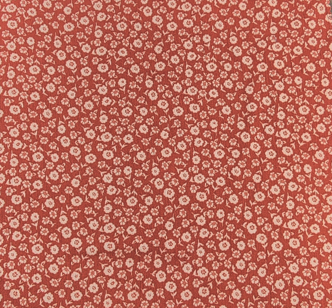 Rayon Crinkle 1D1129 Rayon Fabric - Red Oatmeal Crinkle, 50/52" Width (1 Yard)