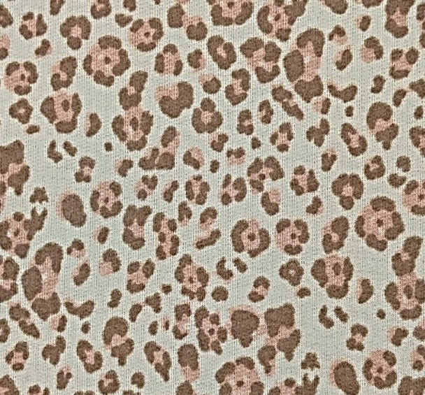 1 Yard Ivory or Blush or Mocha French Terry Knit Fabric Soft Stretch Apparel 58/60 Inches Wide