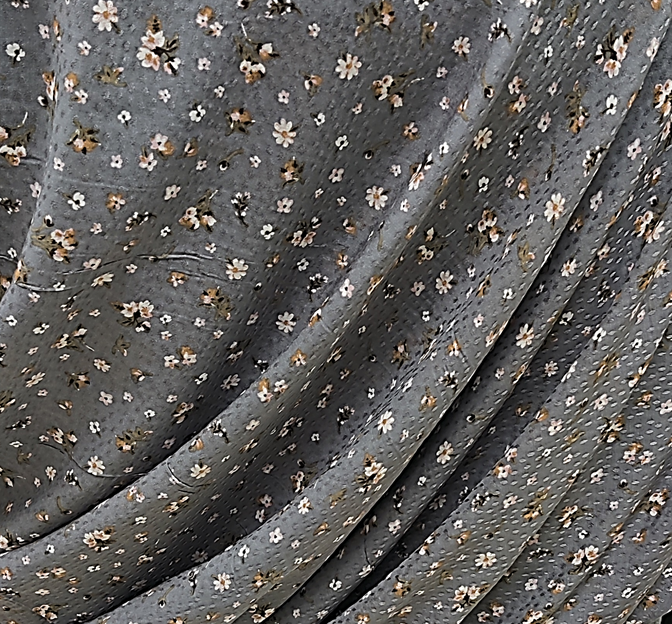 Rayon Dobby Dot Jacquard 1D1615 Rayon Fabric - Warm Gray Dobby Dot Jacquard, 53/54" Width