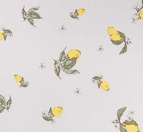 1 Yard Lemon Rayon Slub Fabric Lightweight Material for Shirts Skirts Summer Outfits Width 55/58 Inches