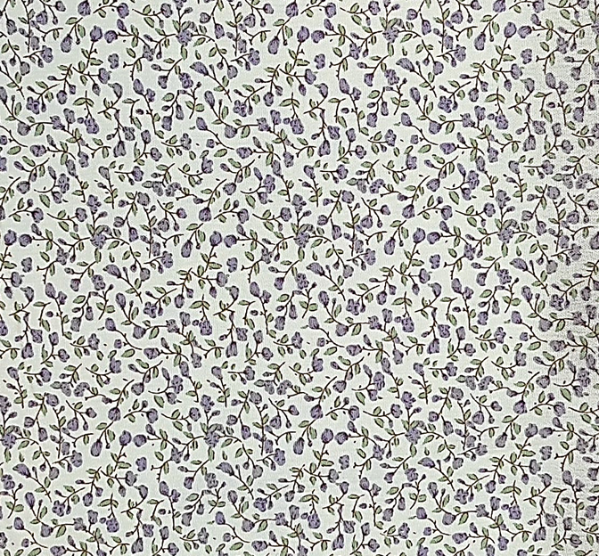 Rayon Crinkle 1D423 Lilac Sage Rayon Fabric - Lilac Sage, 52/53" Width (1 Yard)