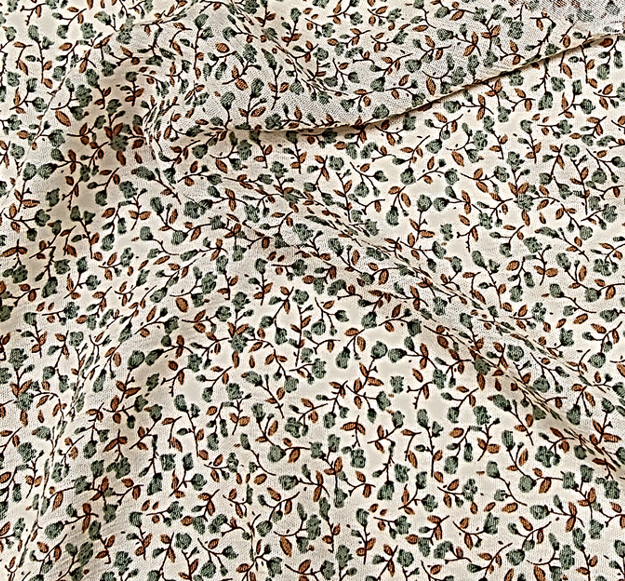1 Yard Pistachio Rayon Crepon Fabric Soft Lightweight Draping Apparel Width 52/53"