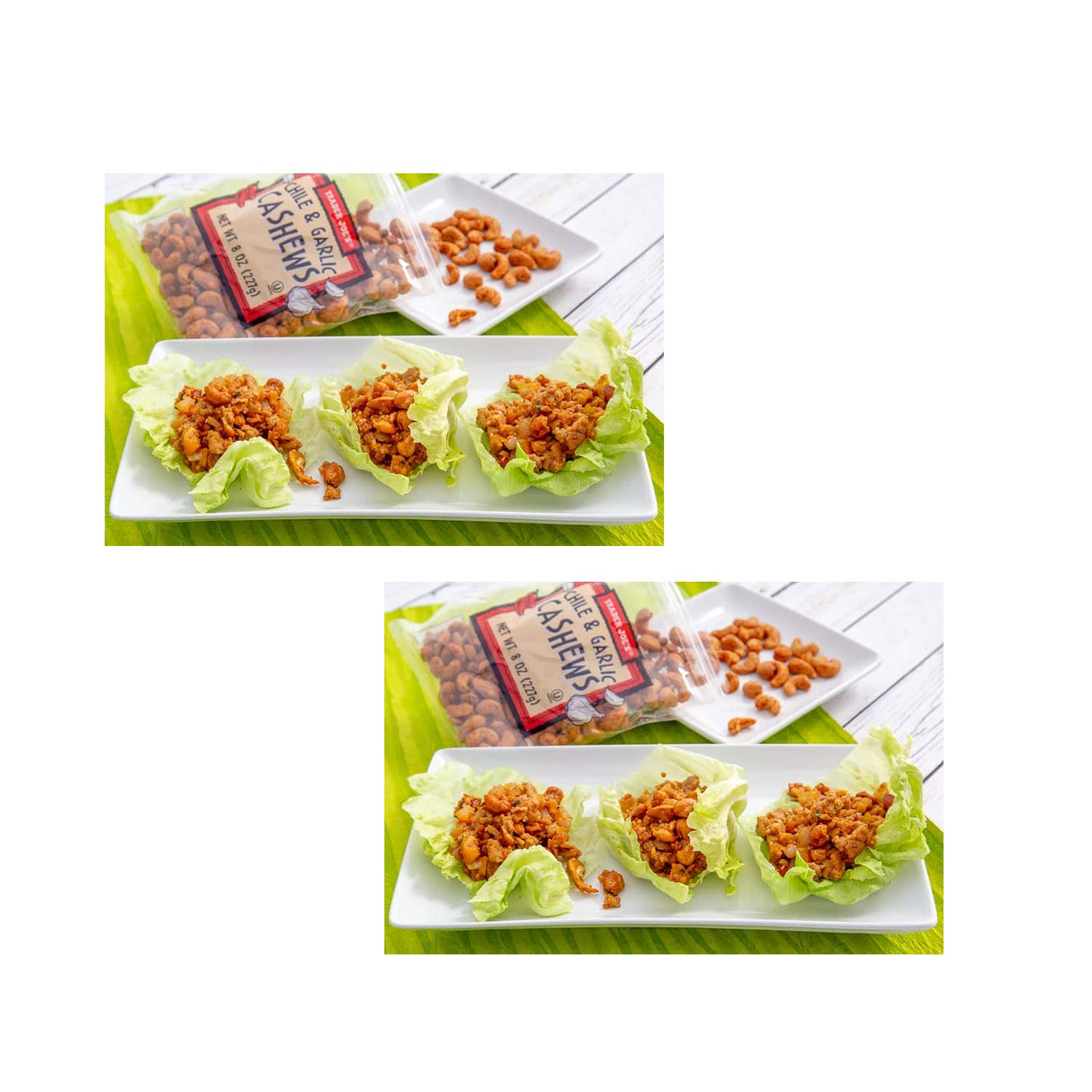 Trader Joe's Chile & Garlic Cashews Savory Snack 8 oz