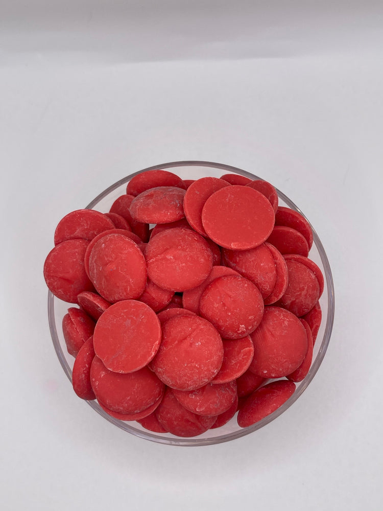 Merckens Red Chocolate Candy Melts – 2.5lbs