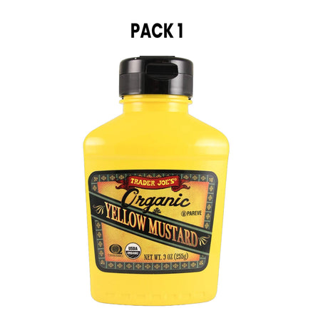 Organic Yellow Mustard 9 oz