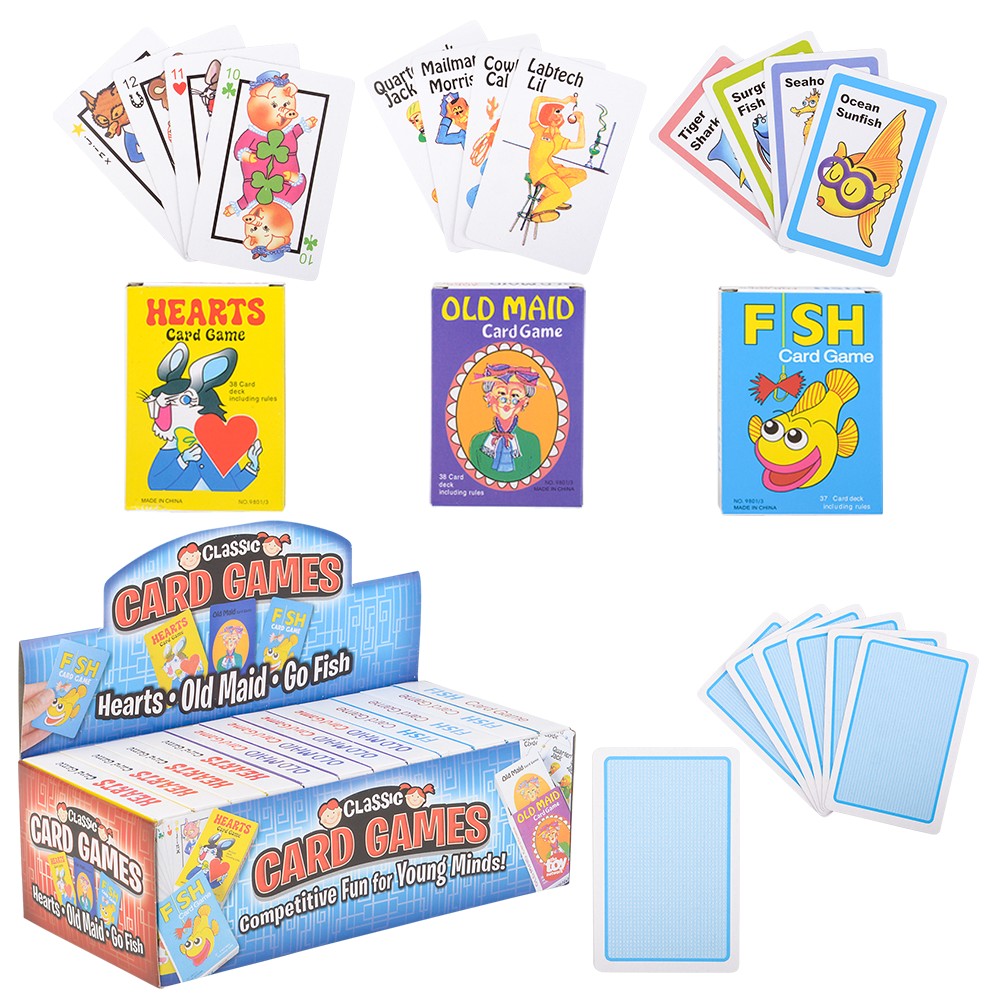 Classic Card Game Assortment (1 DZ)