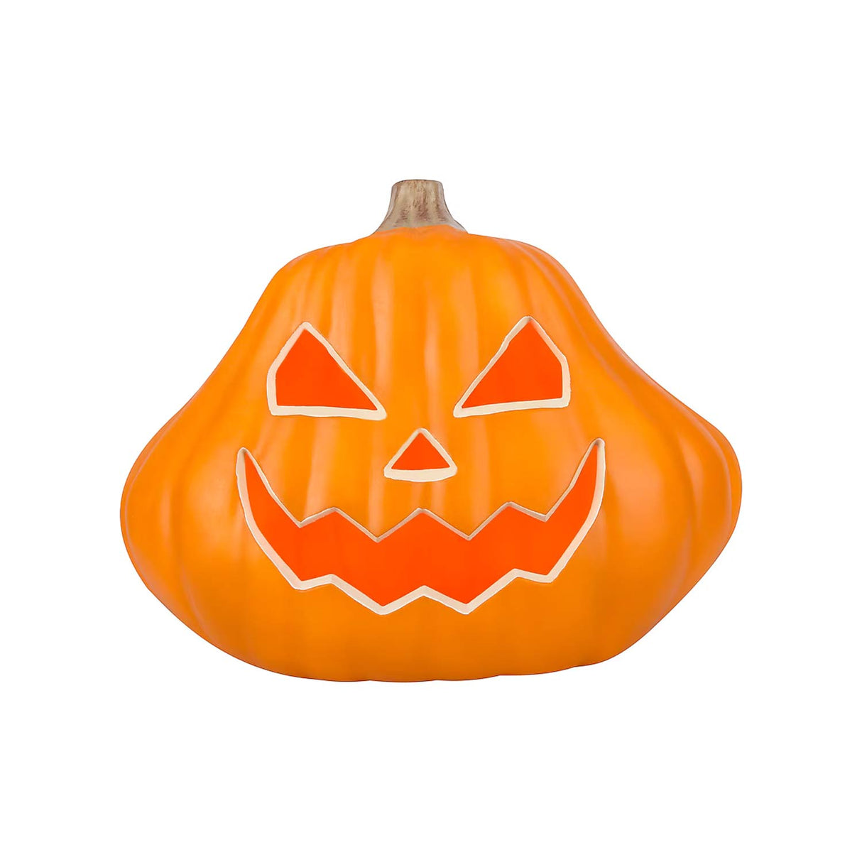 11 Inches Haunted Living Lighted Jack O Lantern Decoration for Halloween