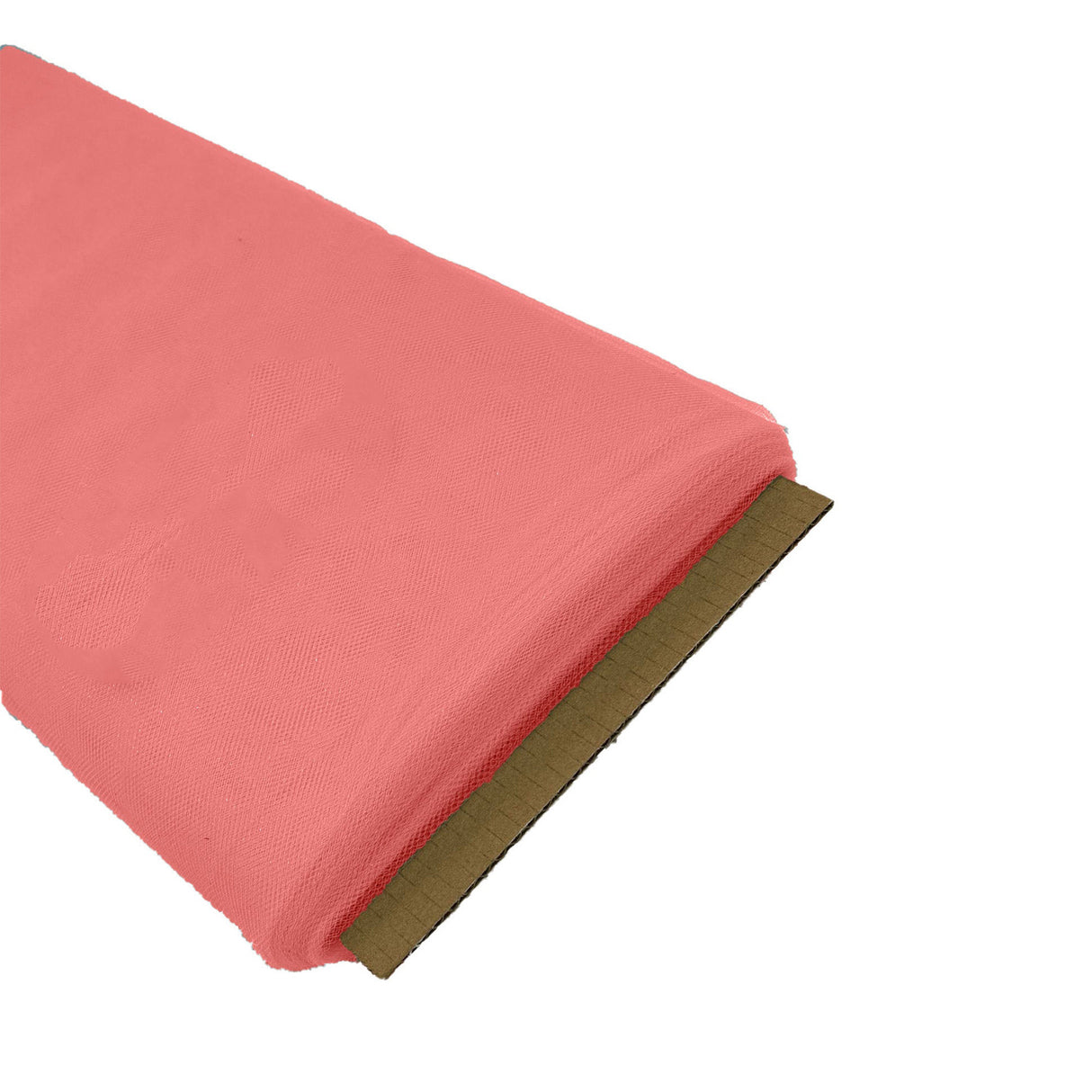 Coral Tutu Tulle Fabric - Coral Sheer Netting, 54" Width