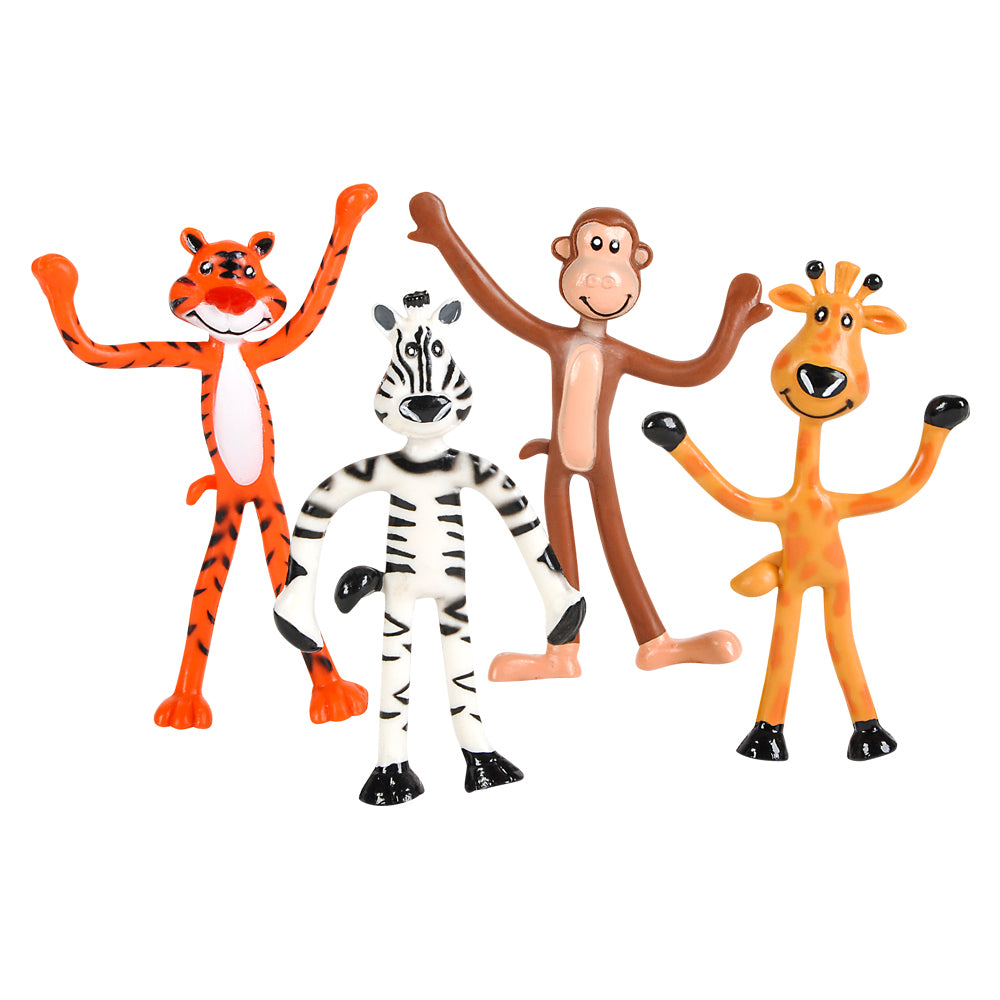 Bendable Zoo Animals (1 DZ)