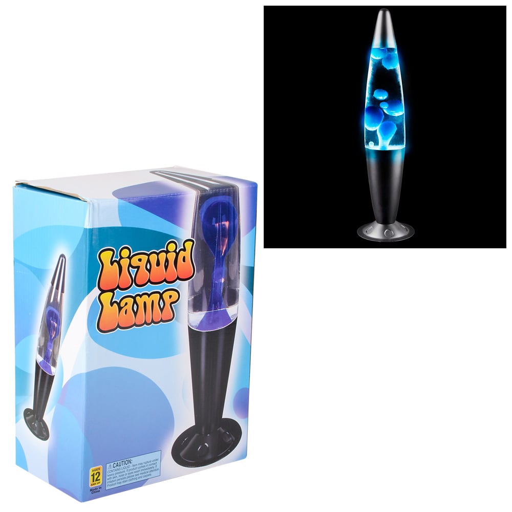 Blue Wax Motion Lamp 18"
