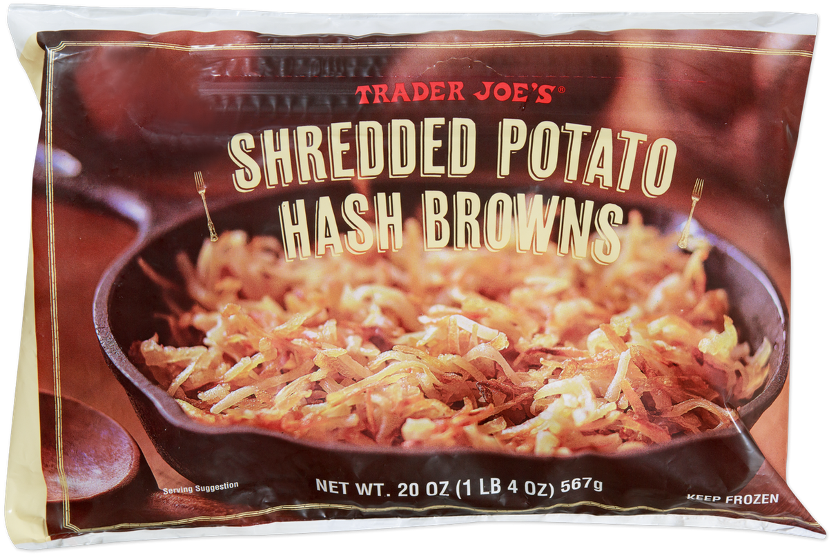 Shredded Potato Hash Browns Crispy Frozen Breakfast Side 20 Oz