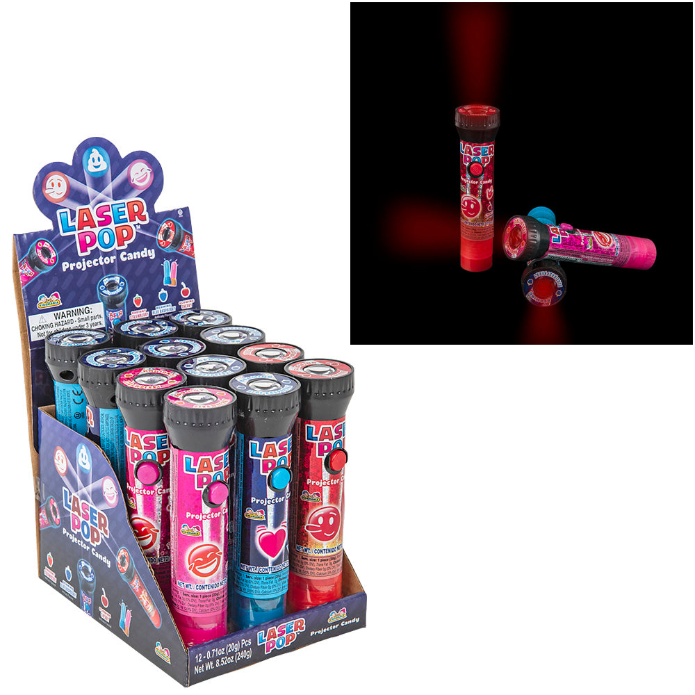 Laser Pop Projector Candy (1 DZ)