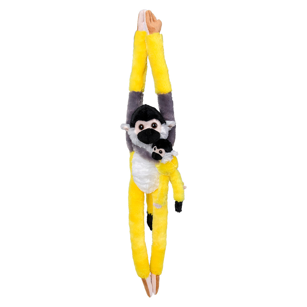 Hanging Squirrel Monkey Plush 28"