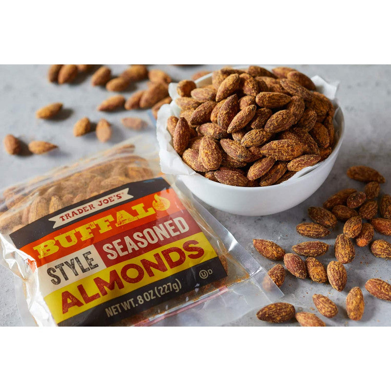 Trader Joe’s Buffalo Style Seasoned Almonds 8 Oz