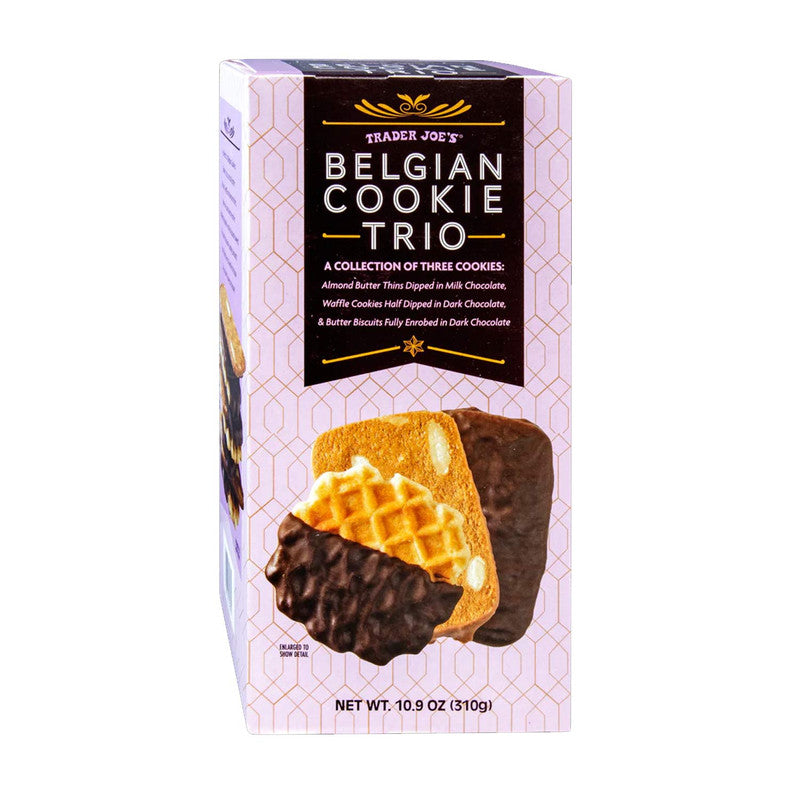 Trader Joe’s Belgian Cookie Trio 10.9 Oz