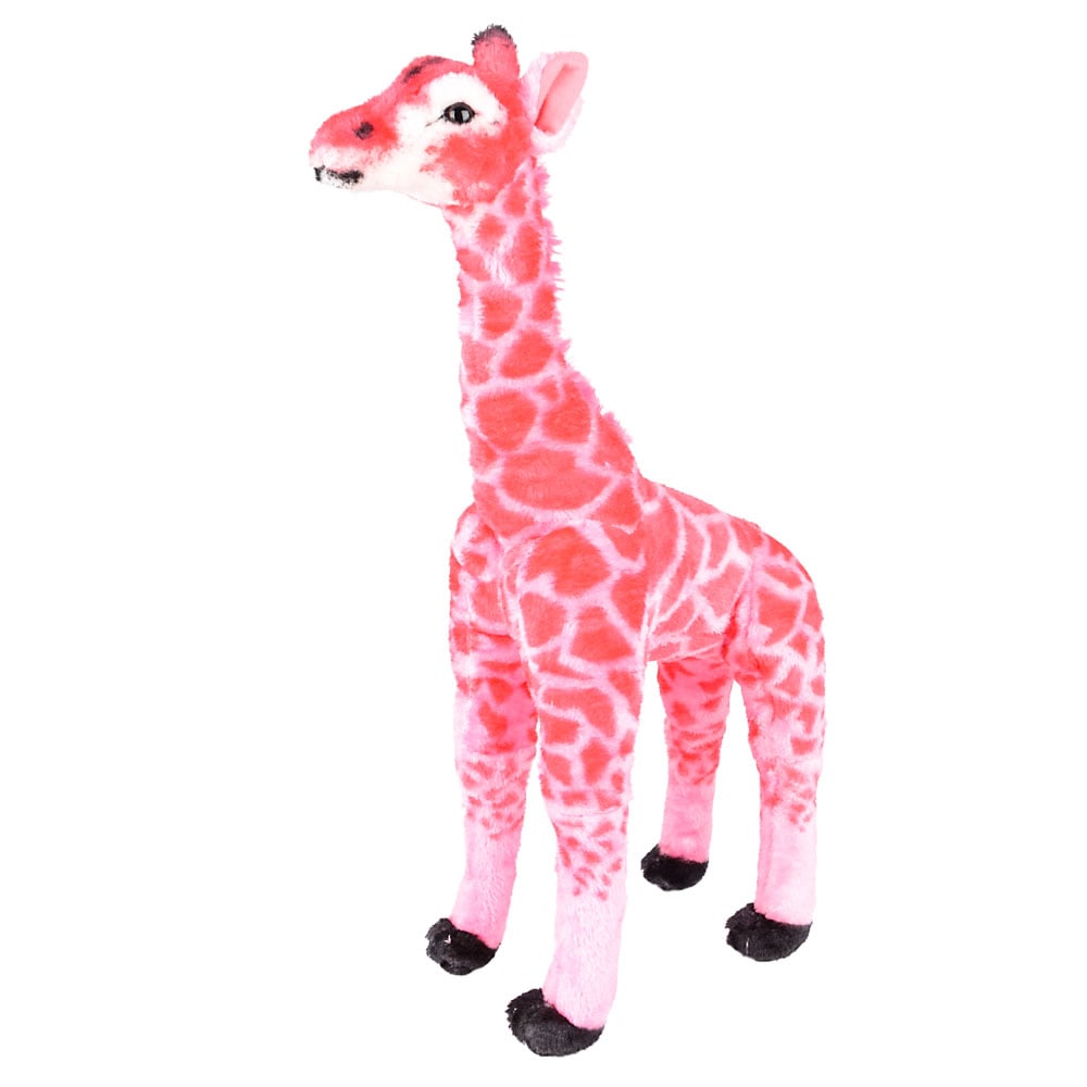 Pink Giraffe Plush 25"
