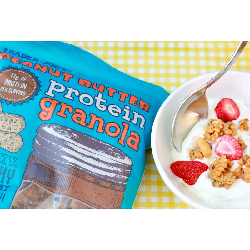 Trader Joe's Peanut Butter Protein Granola Crunchy Snack 12 oz