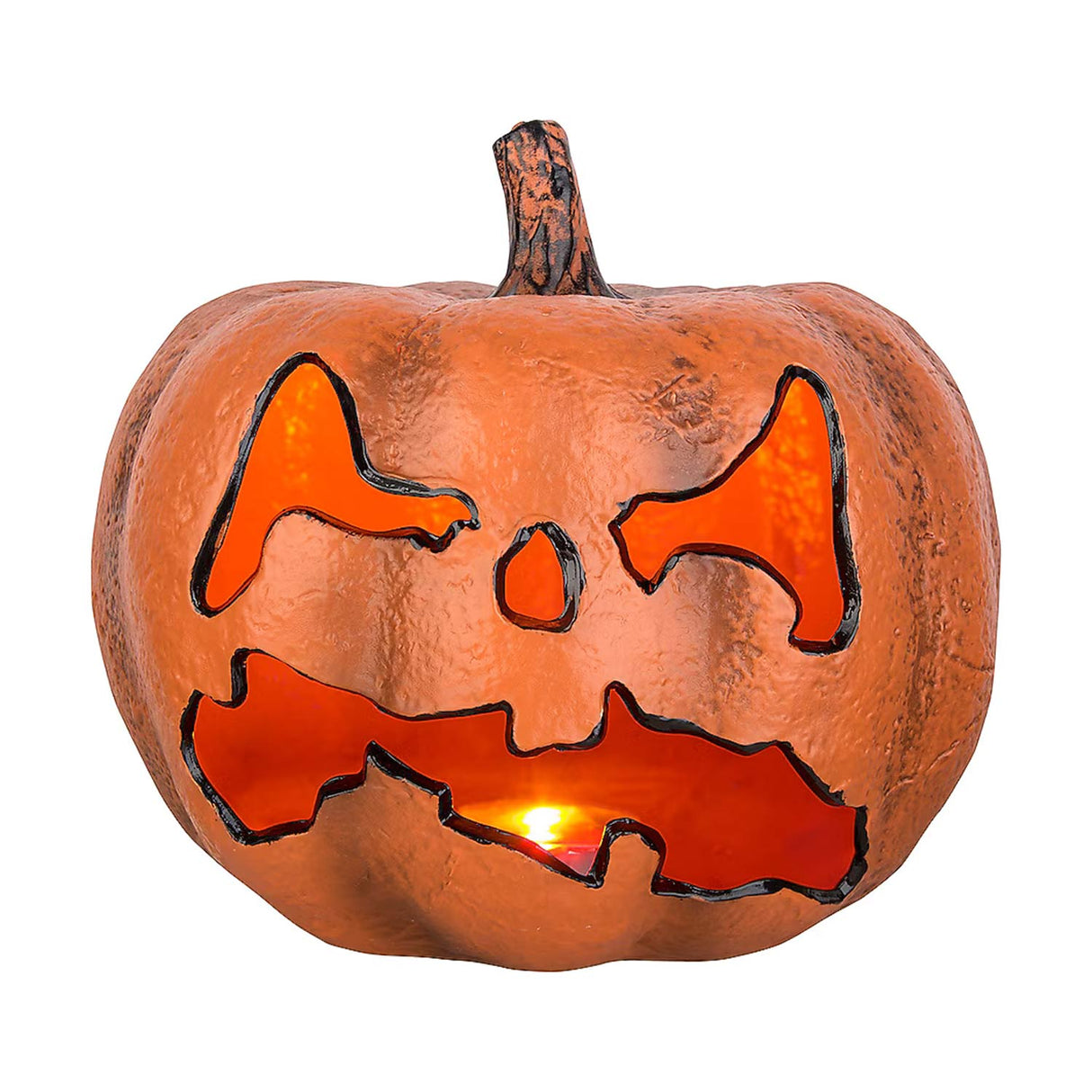 Haunted Living 9.50-in Lighted Scary Jack-O-Lantern