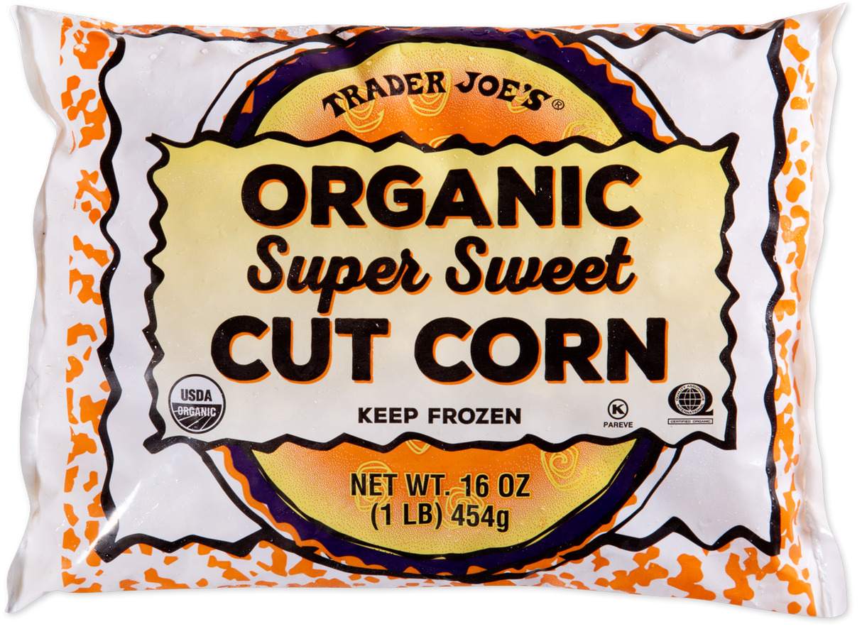 Organic Super Sweet Cut Corn Frozen Ready to Cook Corn 16 Oz