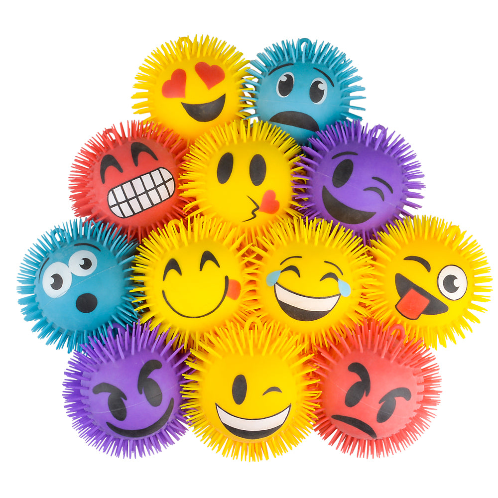 Emoticon Puffer Ball (1 DZ)