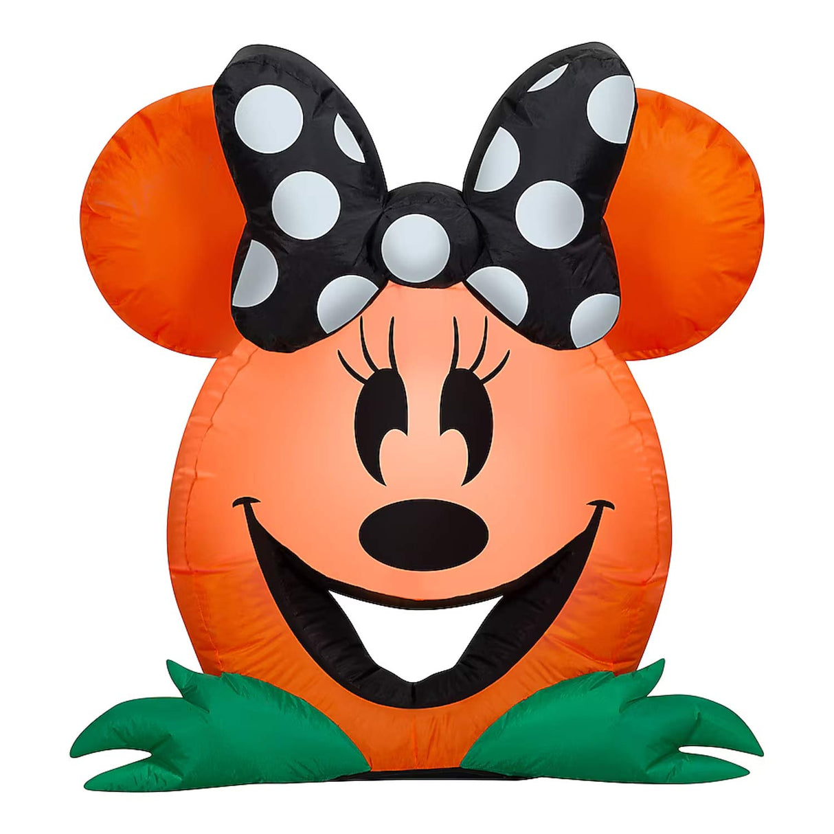 2.99 ft Gemmy Disney Minnie Mouse Jack-o-Lantern Inflatable Lighted Halloween Decor