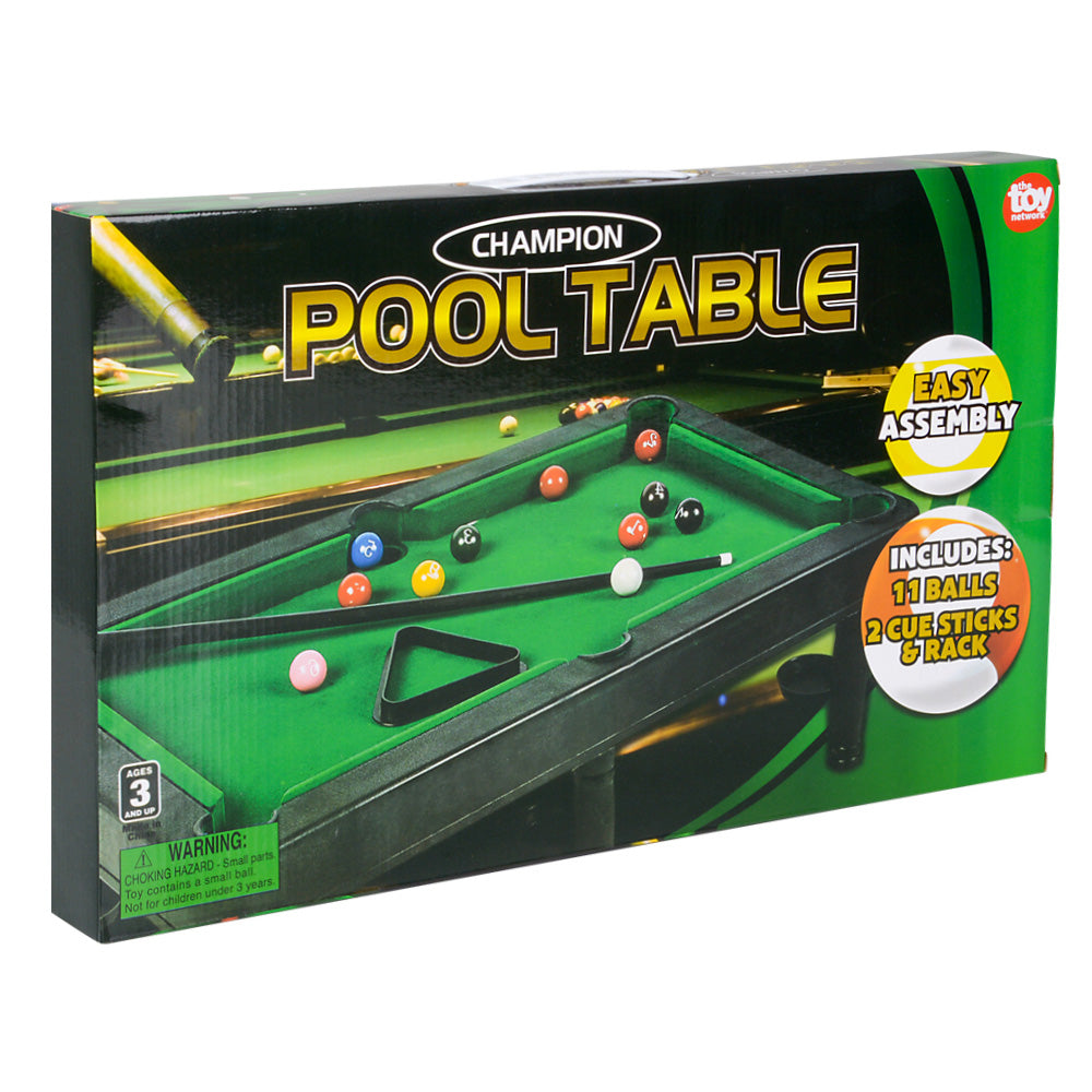 Pool Table Mini Game 19" x 11"