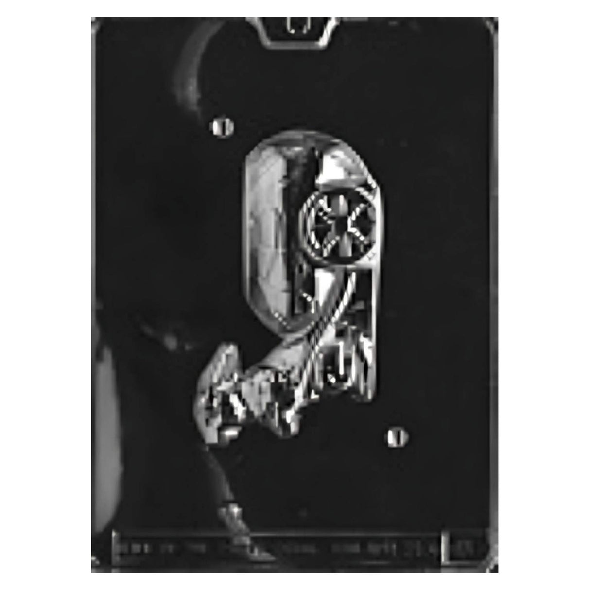 3D Bunny with Egg Cart Chocolate Mold - Piece 2 of 2