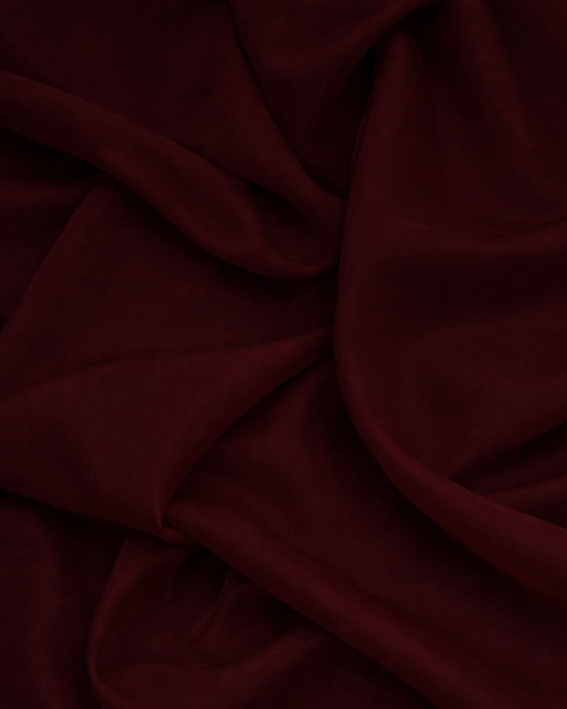 Pongee Lining Burgundy