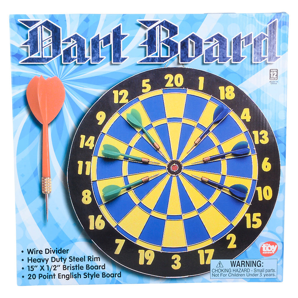 Wooden Dart Game 15"