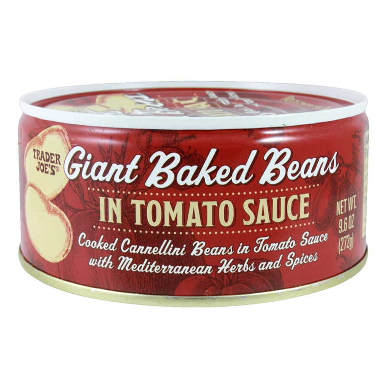 Trader Joes Giant Baked Beans in Tomato Sauce 9.6 Oz