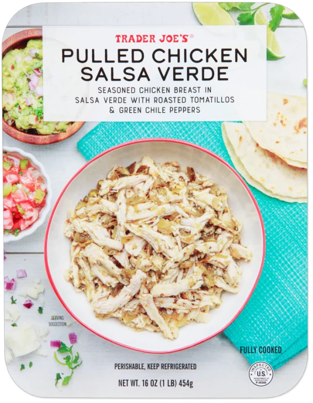 Pulled Chicken Salsa Verde – Slow-Cooked & Shredded