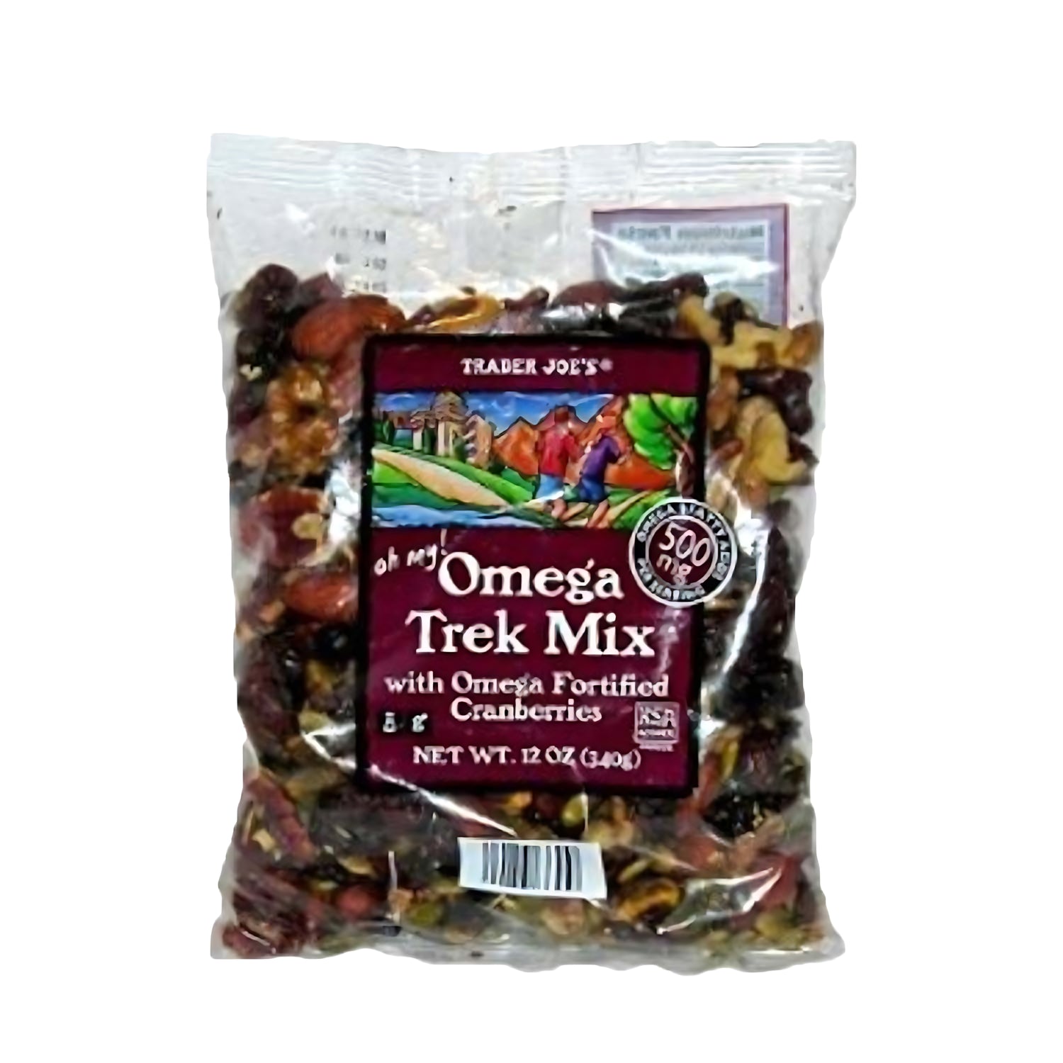 Trader Joe's Omega Trek Mix 2 - (12 oz) bags