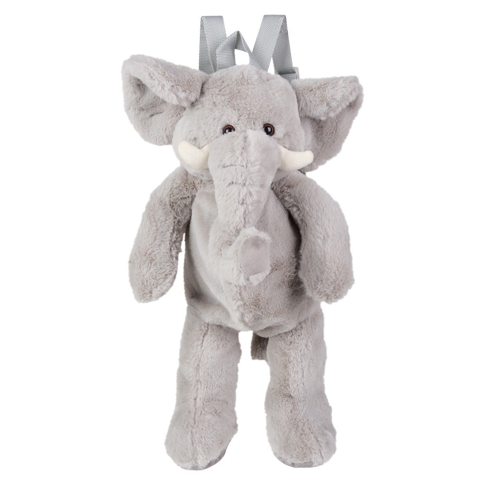 Plush Elephant Backpack 20"