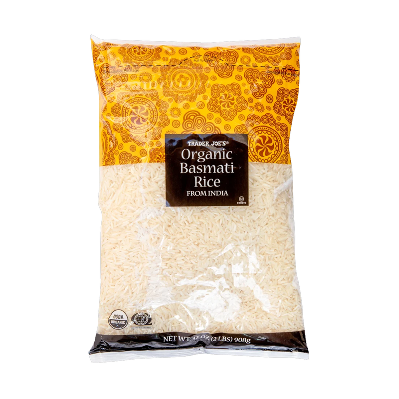 Trader Joes Organic Basmati Rice 2 Lb