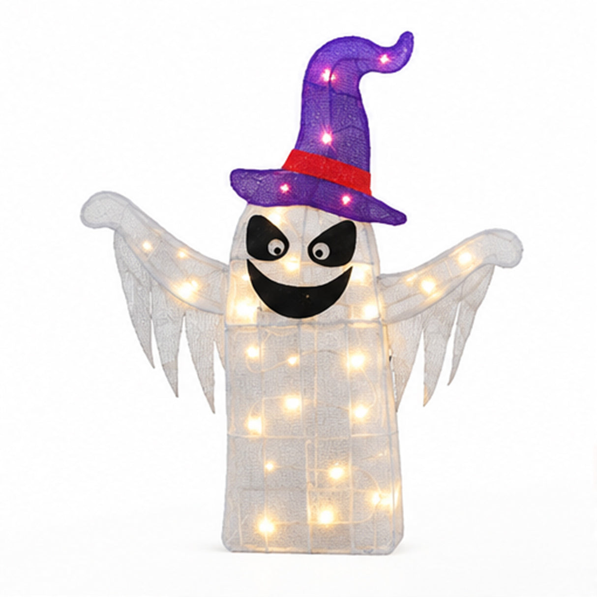 30 Inch Halloween Ghost Decoration Outdoor Yard Decor