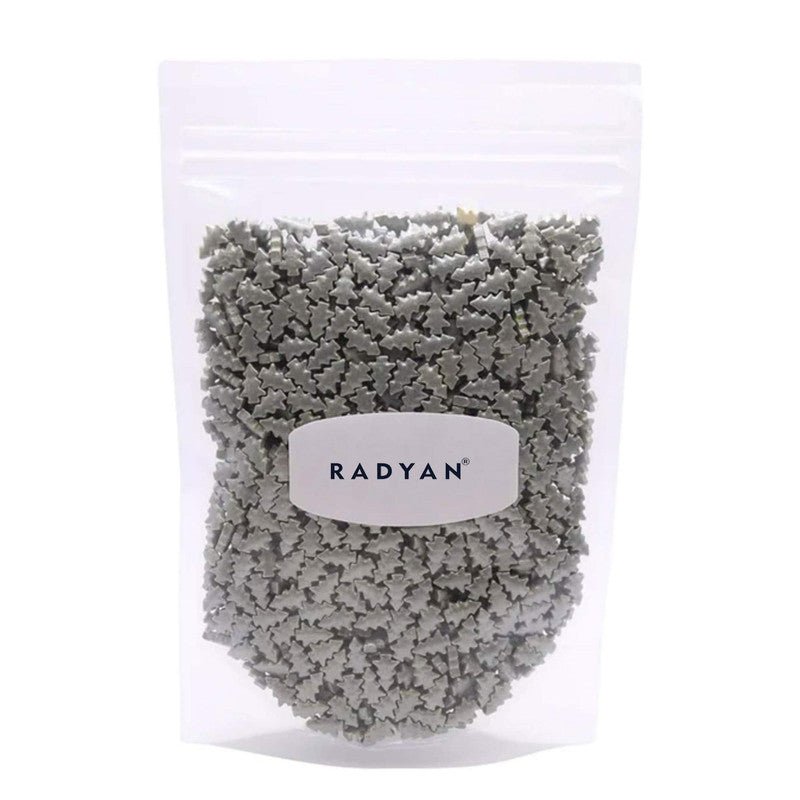 Silver Christmas Tree Sprinkles 200g – Festive Cake & Cupcake Decorations