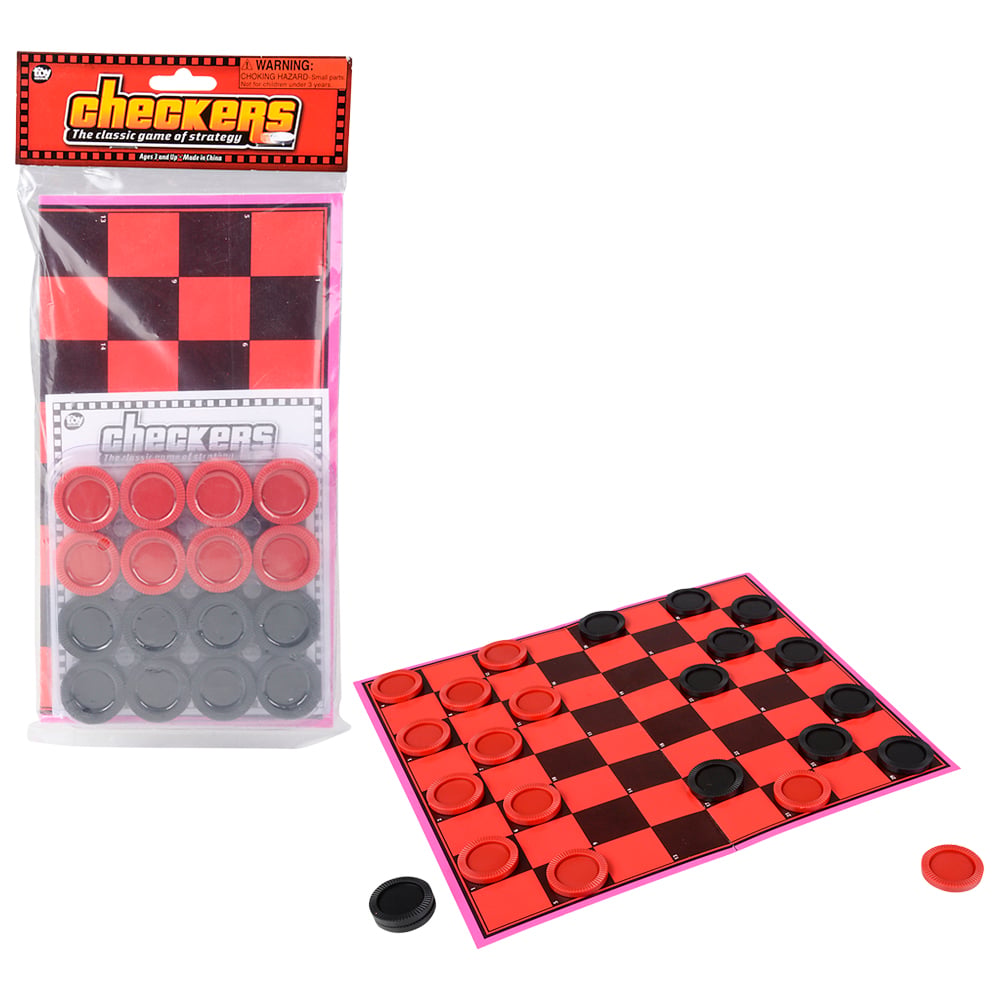 Checkers Set 11" x 9.75" (1 DZ)