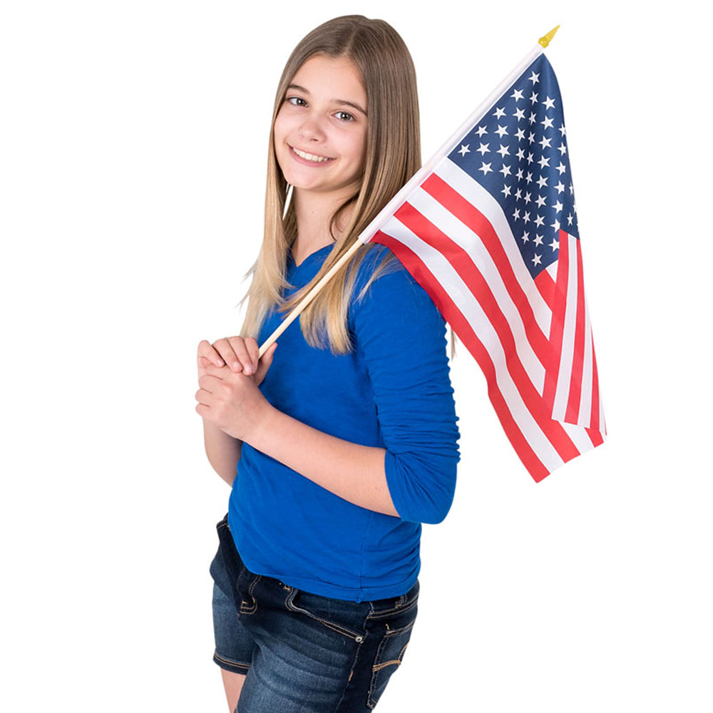 American Flag 12" x 18" (1 DZ)
