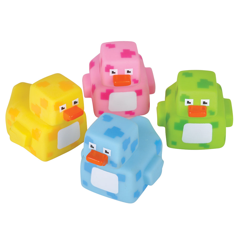Pixelated Rubber Ducks (1 DZ)