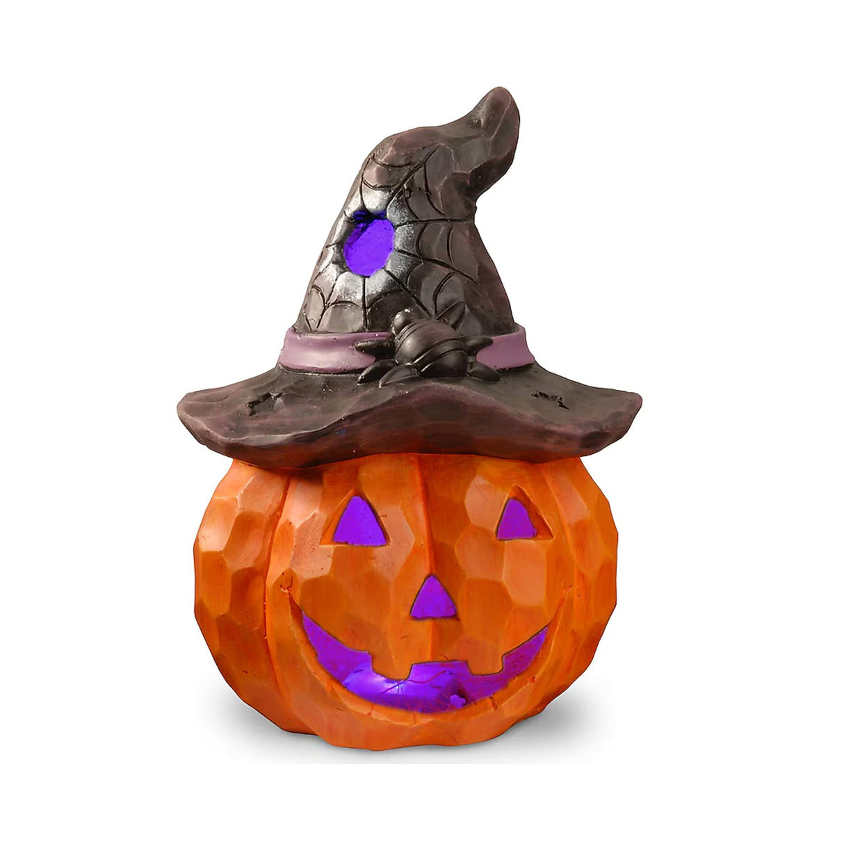 13.8 Inches National Tree Company Lighted Jack-o-Lantern Tabletop Halloween Décor