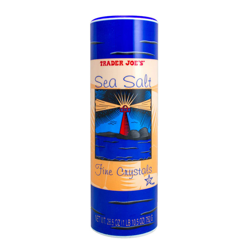 Trader Joe’s Sea Salt Fine Crystals Pure & Versatile 26.5 oz