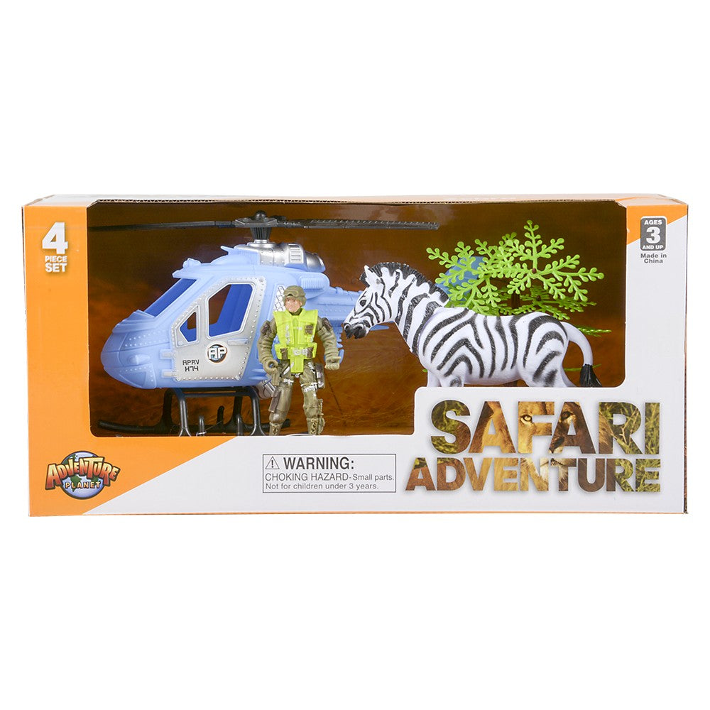 Zebra Adventure Pod Playset
