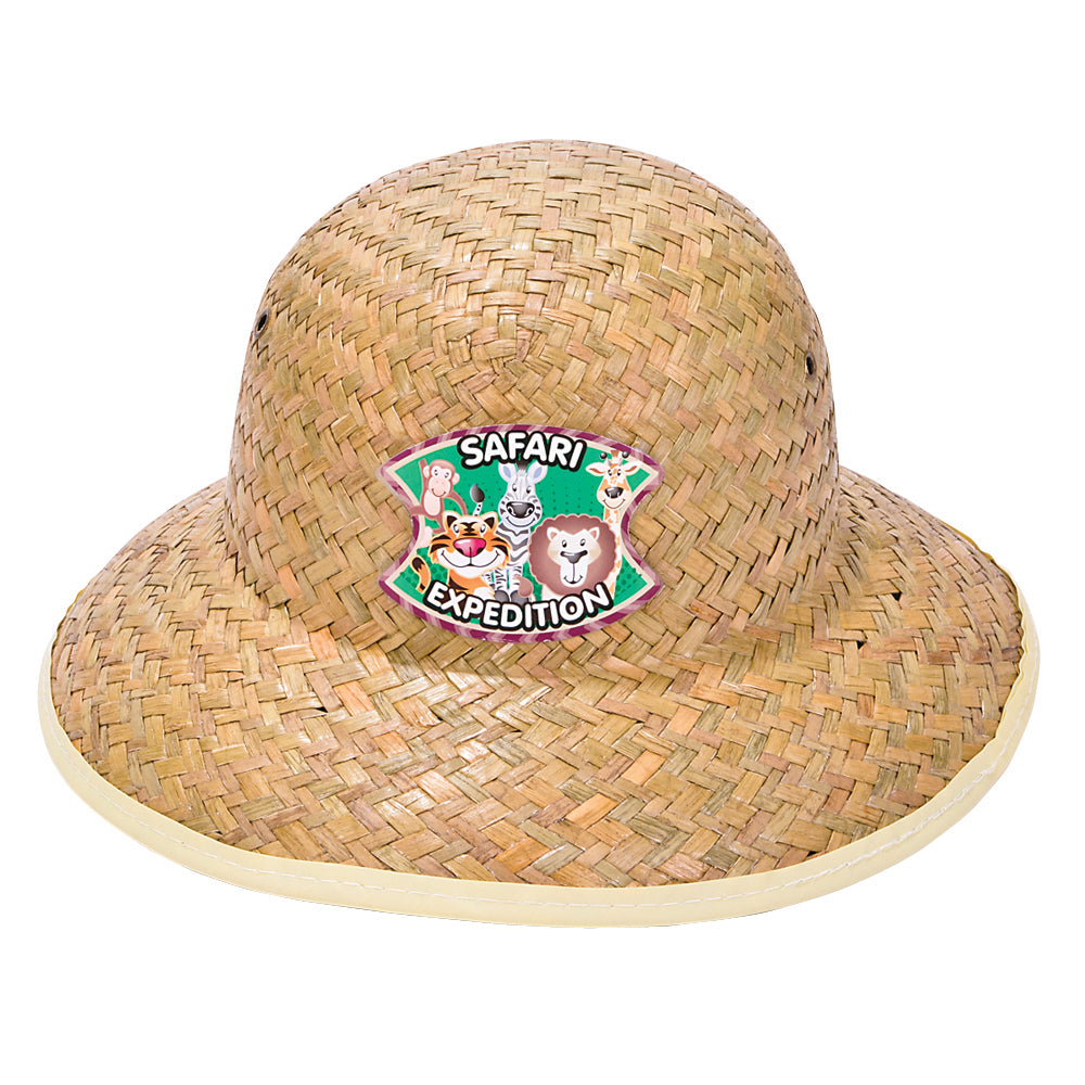 Straw Safari Hat Child Size (1 DZ)