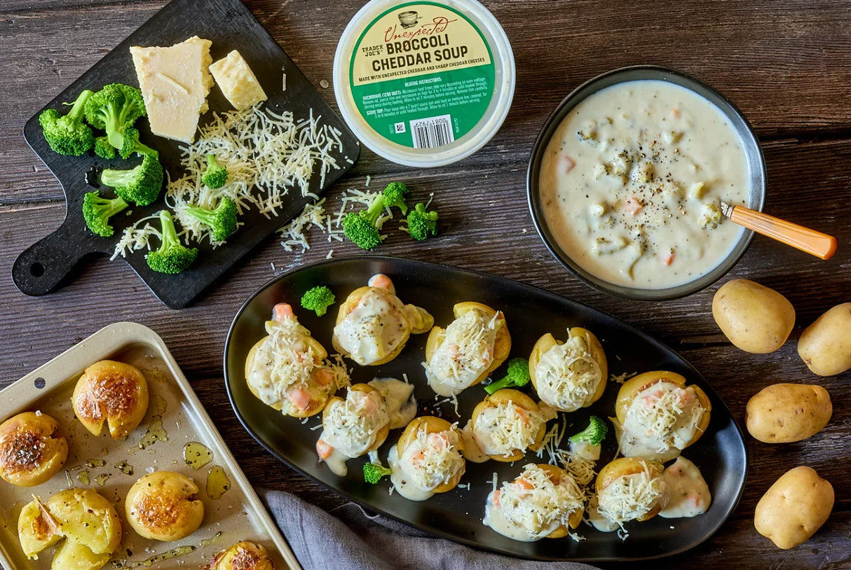 Unexpected Broccoli Cheddar Soup with Parmesan Twist