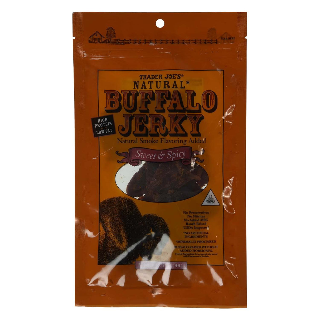 Trader Joe's Buffalo Jerky - Sweet & Spicy