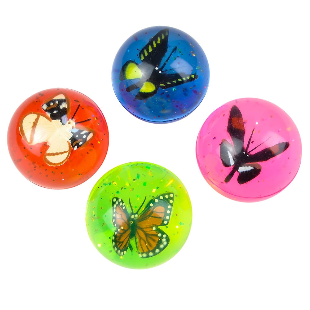 Butterfly Hi-Bounce Ball (1 DZ)